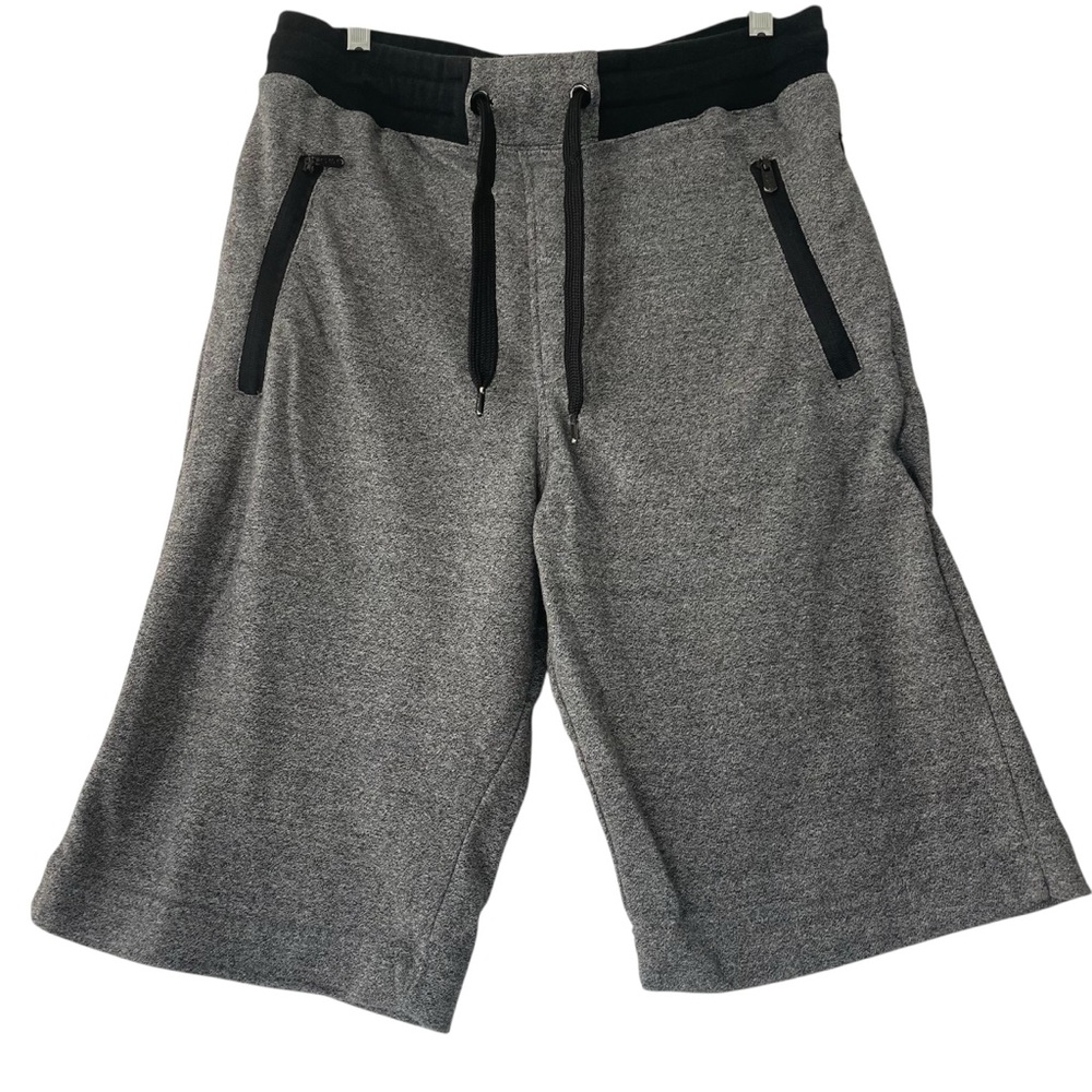 CHAMPS SPORTS GEAR Men’s Cotton Gray Gym Shorts Size Large